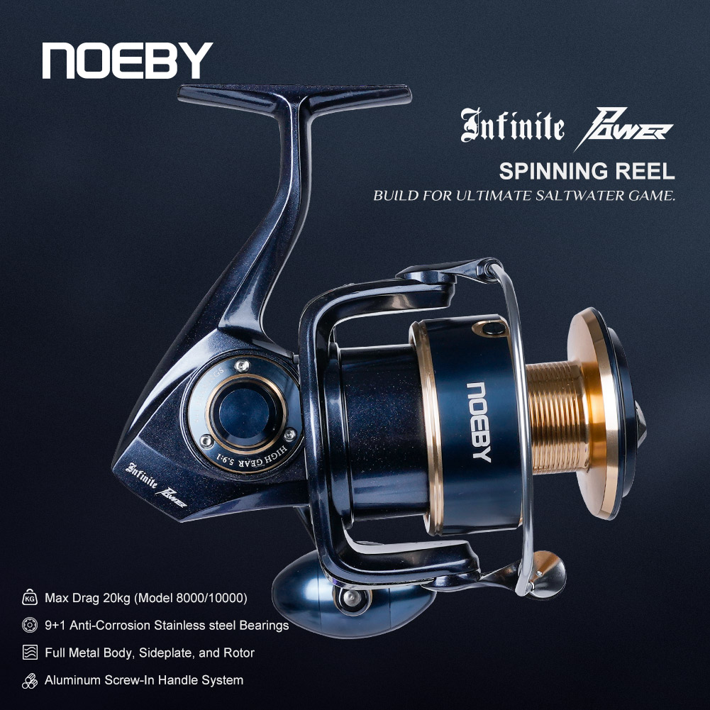 Moulinet de pêche spinning Noe - Abu Garcia Reel Max avis et prix