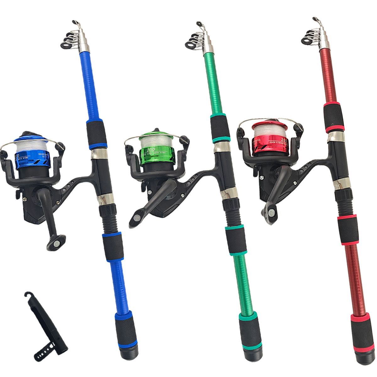 Ensemble canne à pêche et moul - Fishing Line Spooler avis et prix