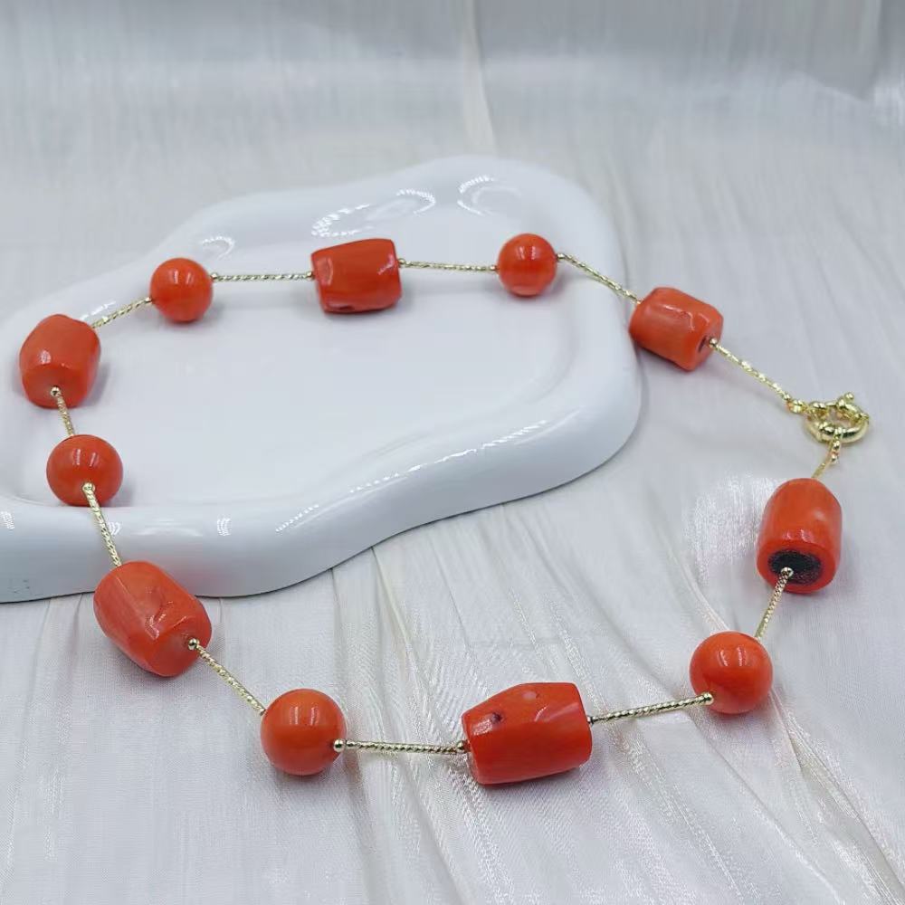 Collier court vintage pour fem - Freshwater Line avis et prix