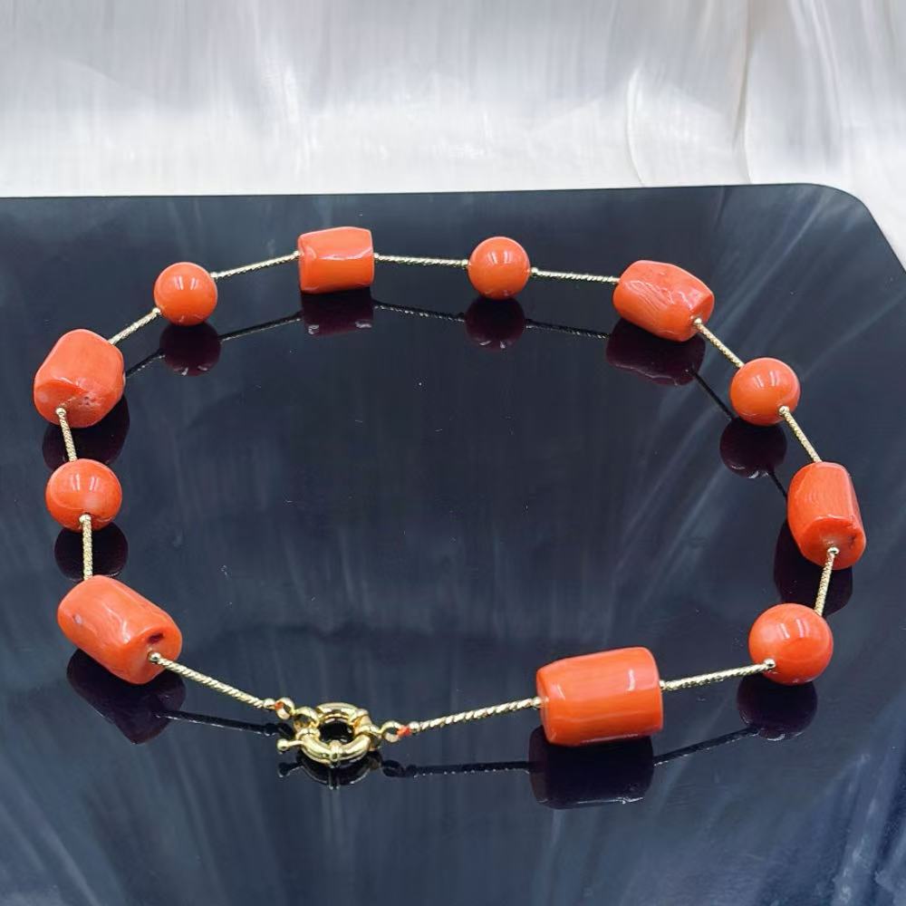 Collier court vintage pour fem - Freshwater Line avis et prix